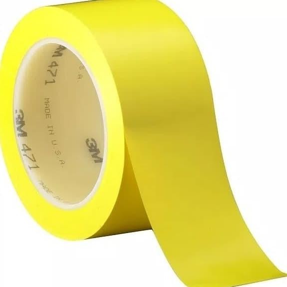 

PLOOR TAPE 3M 471 KUNING/LAKBAN LANTAI 471 3M/ISOLASI LANTAI ASLI