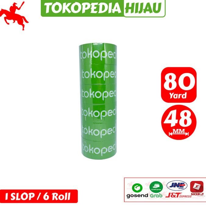

LAKBAN PRINTING TOKOPEDIA KSATRIA TAPE 80 YARD (1 SLOP) ASLI