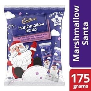 

Cadbury Marshmallow Santa Milk Chocolate Christmas Limited Edition