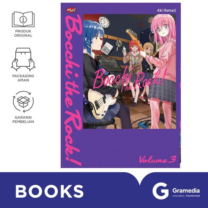 

New Gramedia Komik Bocchi The Rock 03