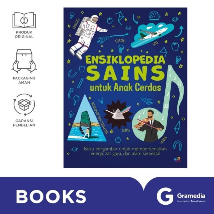 

New Gramedia Buku Ensiklopedia Sains untuk Anak Cerdas (Laura Baker)