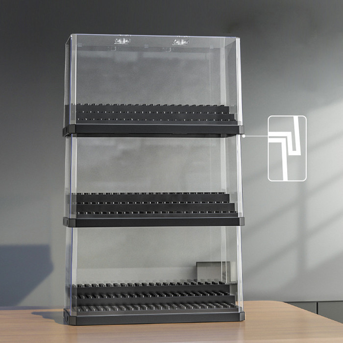 BERMUTU Box Display Base Plate Lego Mini / Kotak Acrylic Display Minifigure Lego