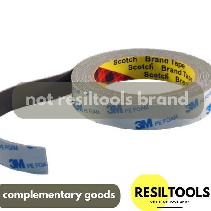 

DOUBLE TAPE BUSA 3M LAKBAN PEREKAT DOBEL TEP SOLASI BOLAK BALIK ASLI