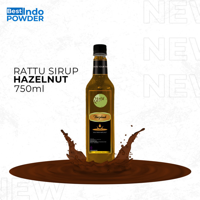 

SIRUP HAZELNUT / SYRUP HAZELNUT RATTU BEVERAGE 750ml