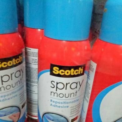 

Terbaru..!! Spray Mount / Lem Semprot Scotch 3M