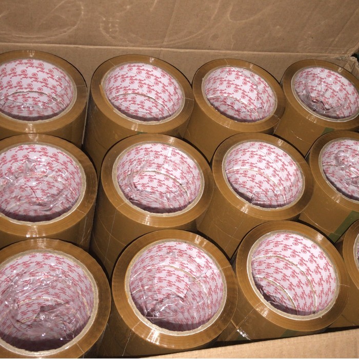 

Terbaru..!! Khusus Instant Lakban Bening/Coklat 2 Dus Bodhi Tape 2Inch 90Yard