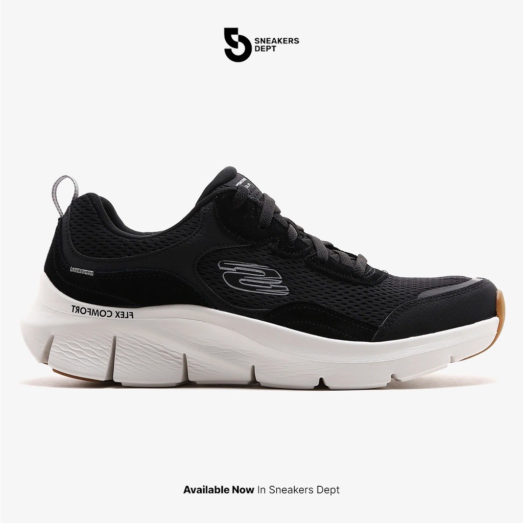SKECHERS Sepatu Sneakers Pria FLEX COMFORT DRINN 232685BKW ORIGINAL