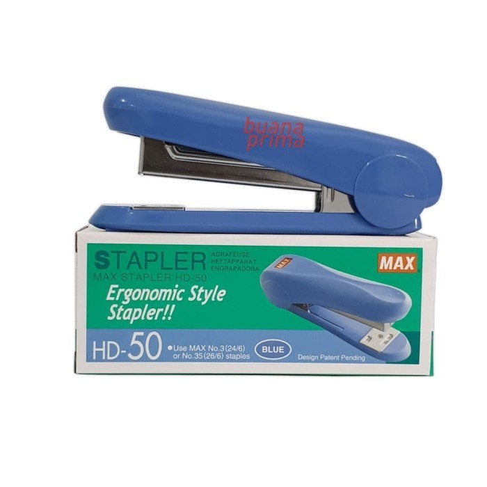 

Lem Stapler Max Hd 50 No 3 Hekter Besar Jegrekan Hd50