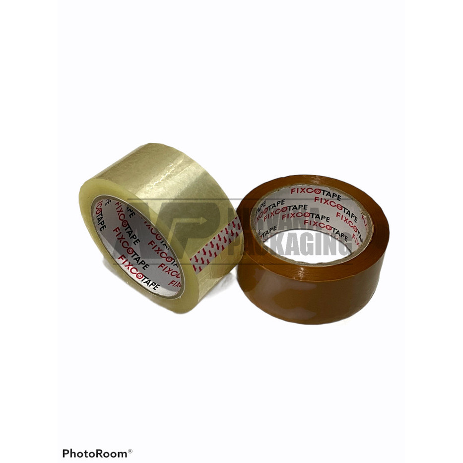 

Terbatas..! Lakban Bening & Coklat 2 Inch - 45 Mm X 90 Yard Full 1 Dus