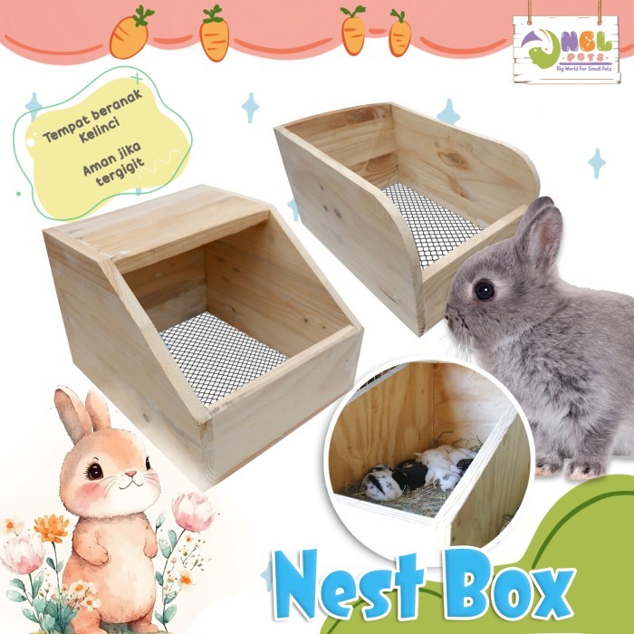 TERBARU - NEST BOX / TEMPAT BERANAK KELINCI