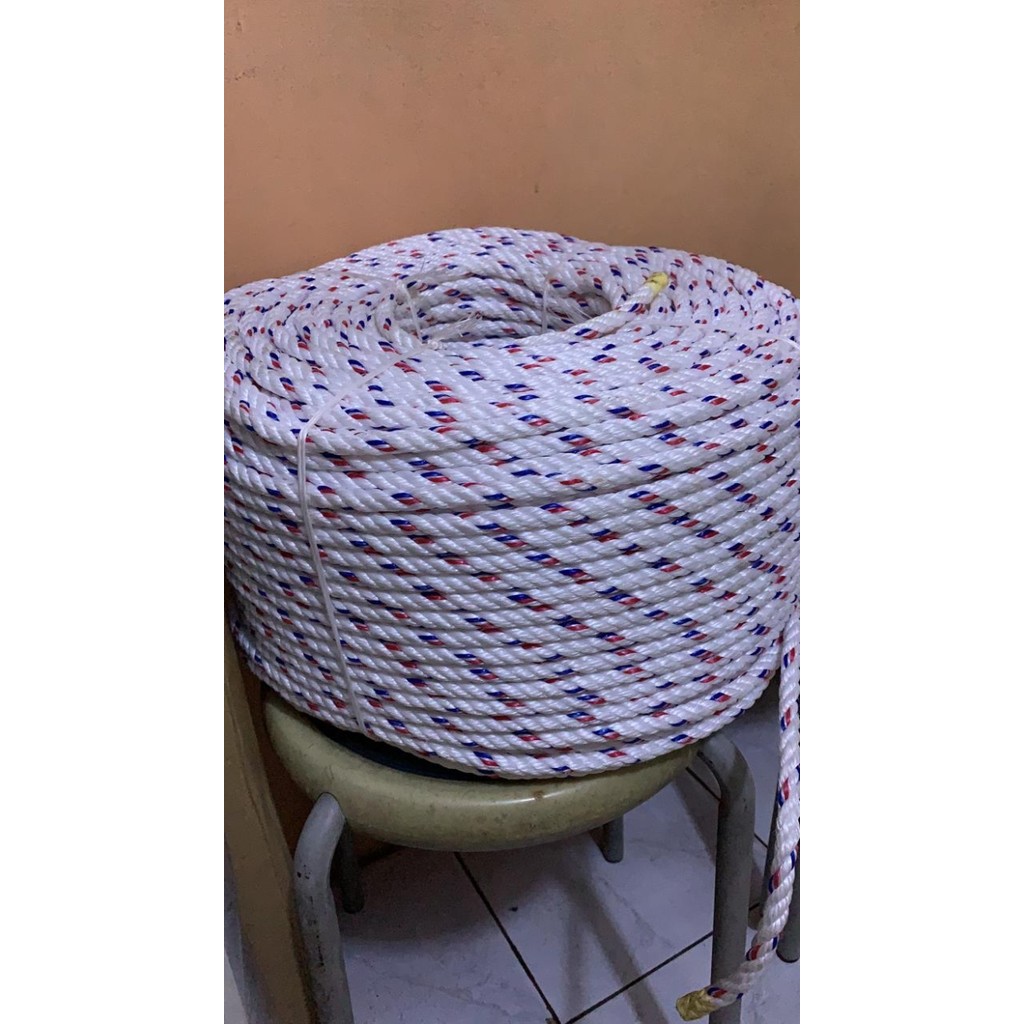 TERBARU Tali tambang 6 mm roll / tali tambang roll 6 mm 220 m
