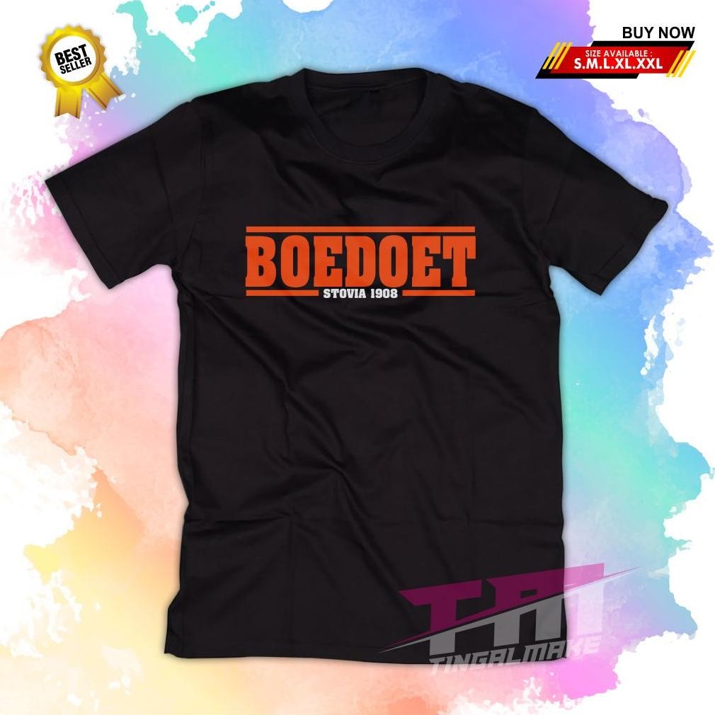 Terbaru Kaos Stm Boedoet Stovia 1908 Unisex Kaos Boedoet 145 Kaos Pria Wanita Terlaris