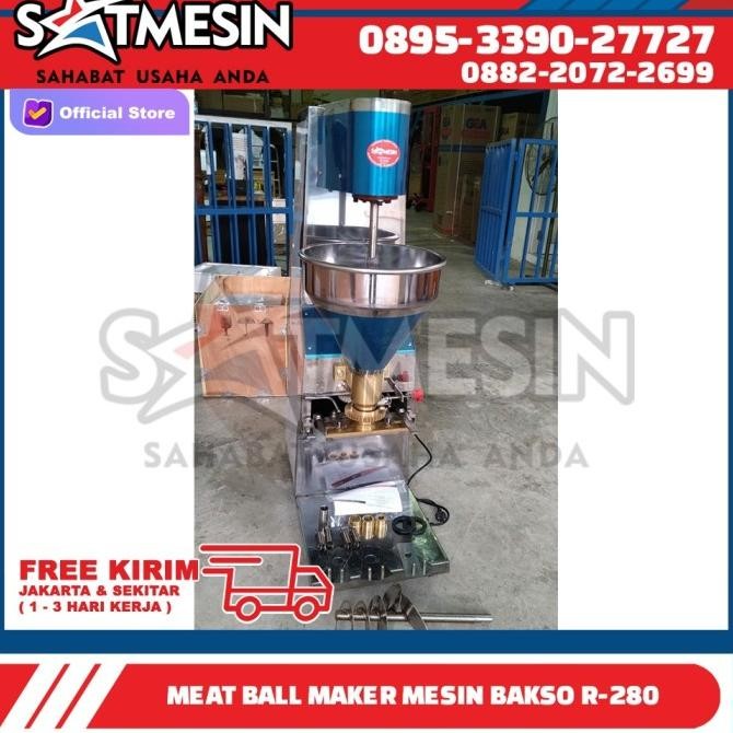 Mesin Cetak Baso Meat Ball Maker Mesin Bakso R-280 MURAH