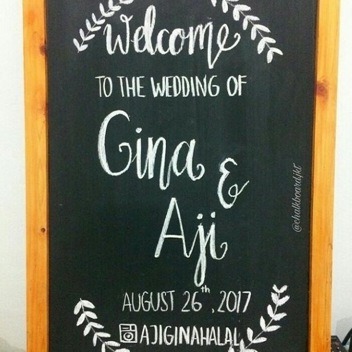

Papan Tulis Kapur 40X60Cm Chalkboard Unik Papan Hitam Blackboard Original Dan Terpercaya