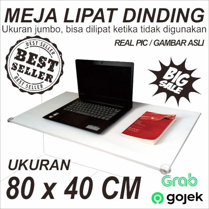 Meja Lipat Dinding 80 X 40 Cm