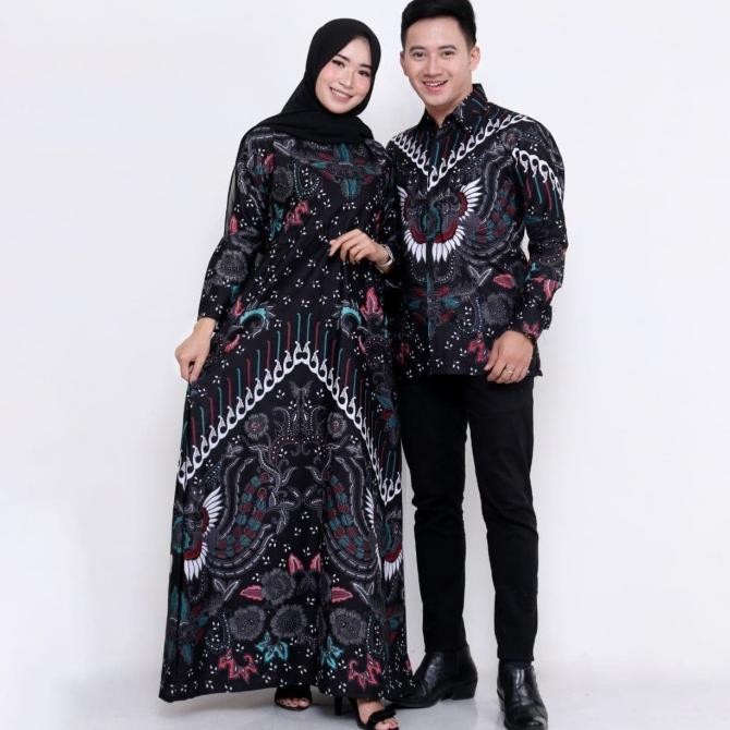 || Best seller  ~`~ NK BATIK BAJU COUPLE GAMIS ANDARI SARIMBIT DRESS KEMEJA ||~~~