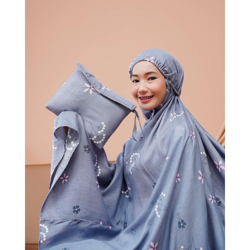 Mukena Hari Raya Resleting Remaja Premium Rukuh Perempuan Ramadhan Jumbo Onset Dewasa Muukena Mikena