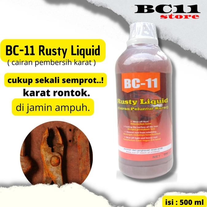 Anti karat pembersih karat penghilang karat karatan besi stenlis mobil HTM