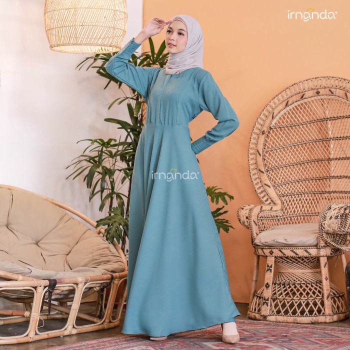 Gamis Umbrella /Gamis Tangan Resleting/Original Irnanda Size S M L Xl #Gratisongkir #Sale #Discount