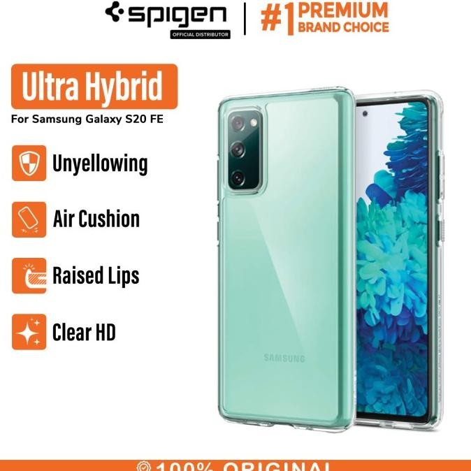 Case Samsung Galaxy S20 Fe Spigen Ultra Hybrid Clear Anti Crack Casing