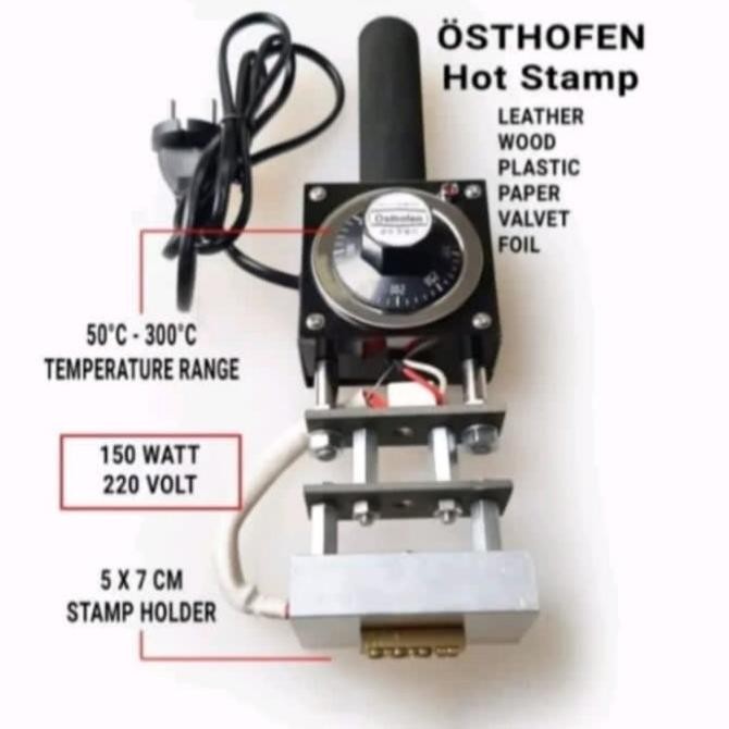 

Sale Mesin Embos Hot Stamp Foil