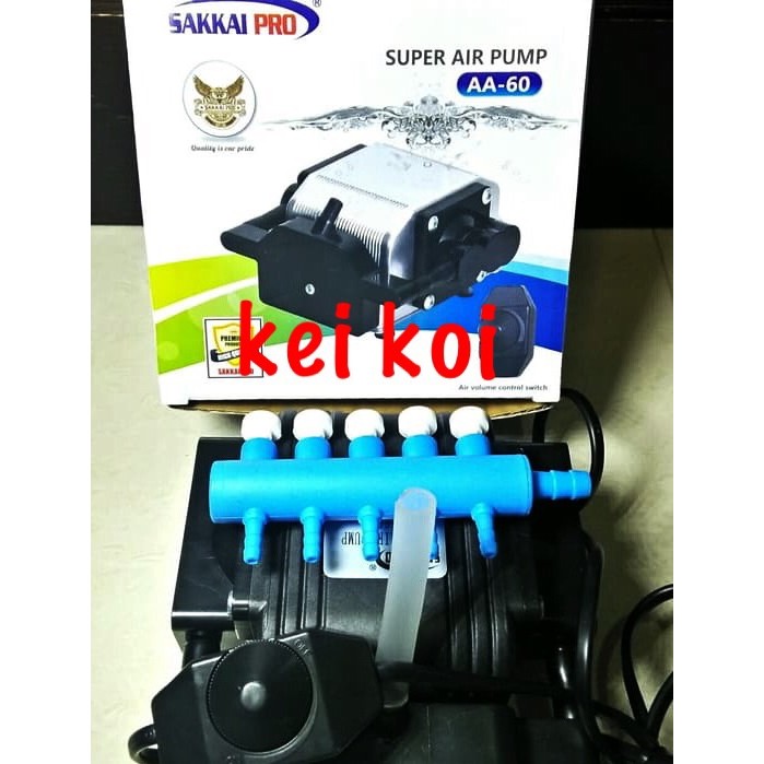 Terbaru Air Pump / Aerator / Pompa Udara Kolam Koi