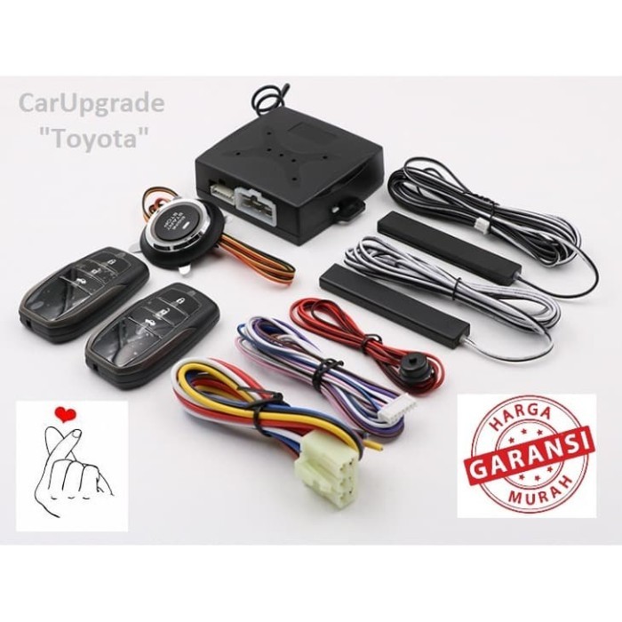 Remot Carupgrade Toyota Pke Passive Keyless Entry Push Start Sensor Getar