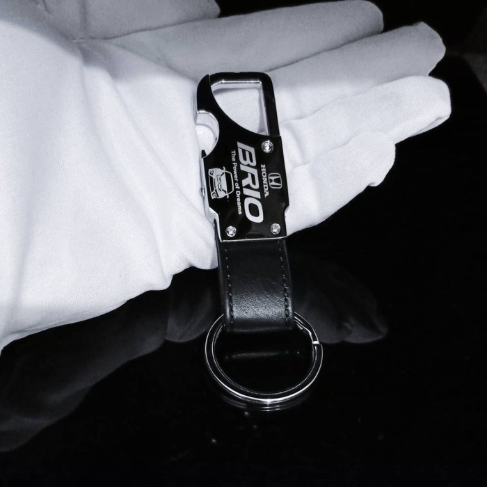 Promo.. Gantungan Kunci Mobil Design Logo Honda Brio