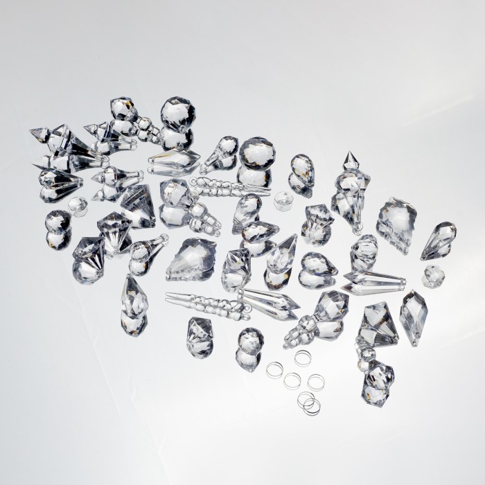 HEMAT Bandul Tirai Kristal / Kristal Akrilik / Aksesoris Lampu Hias