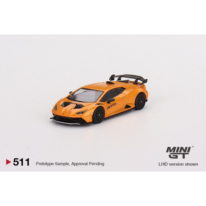 MiniGT 511 Lamborghini Huracan STO Arancio Borealis Diecast MGT
