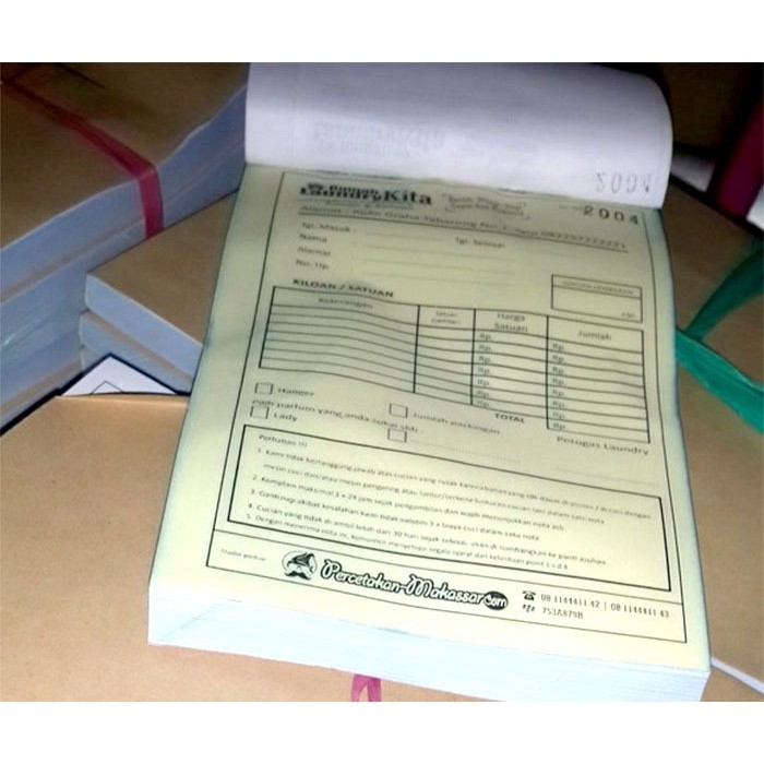 

TERBARU Cetak Faktur Murah NCR Double Folio Full Colour 2 File + Nomorator PROMO!