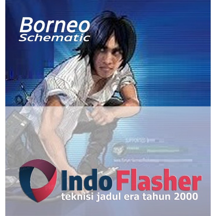 Borneo Schematic Hardware Solution Single Skematik Borneo Flasher 1 PC