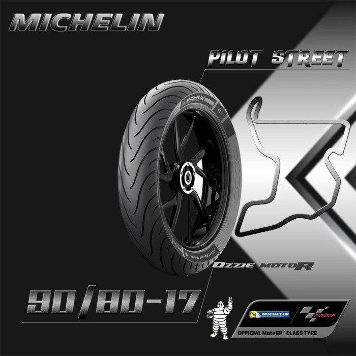 Ban Michelin Pilot Street R 13 14 17 All Size 120/70-13 S.D 140/70-17