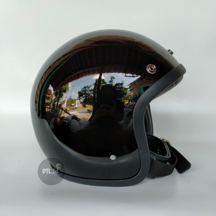 Helm Slim Head Busa Kulit
