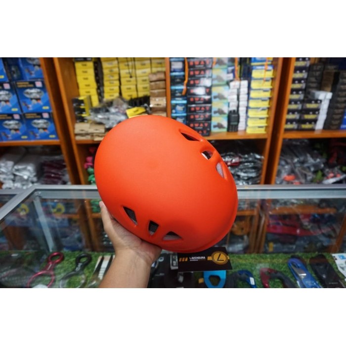 Helm Safety Rocky Dop Outdoor Sepeda Rescue Climbing Safety