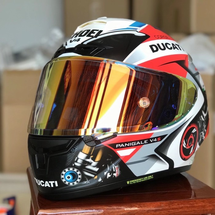 Helm Shoei 1:1 Xspirit X14 Ducati V4 Ducati Corse