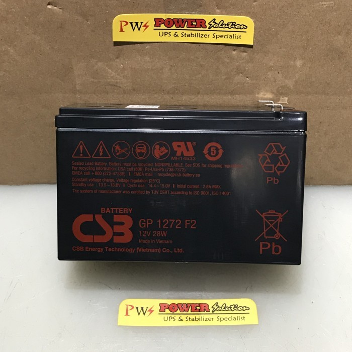 Aki baterai kering Battery Panasonic 12v 7Ah aki ups panasonic 7,2Ah