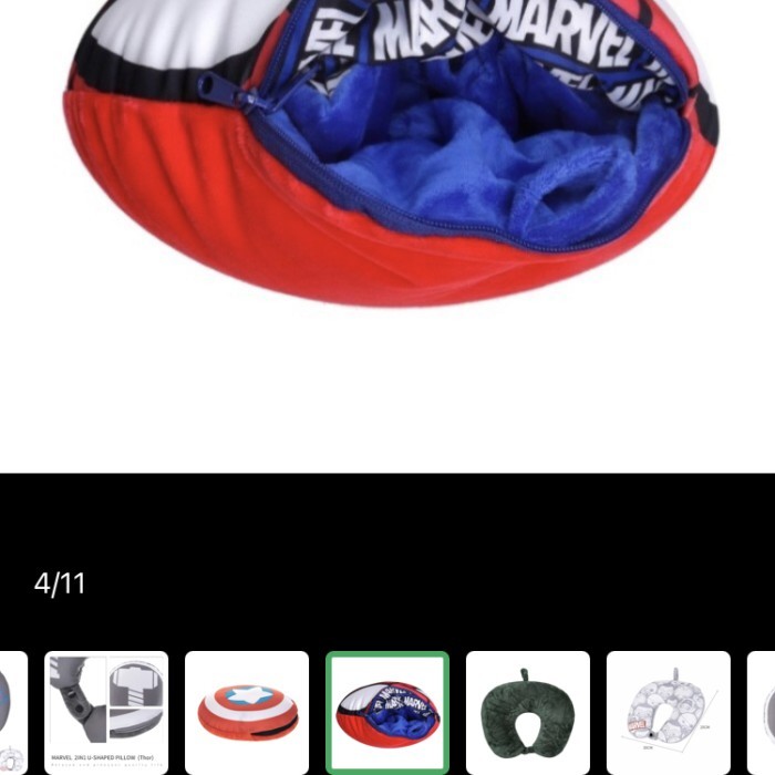 NEW ARRIVAL BANTAL LEHER MARVEL X MINISO 2 IN 1 BISA JADI BANTAL WRT84