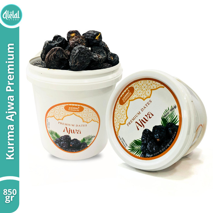 

Kurma Ajwa Premium 850gr Ember - Ajwa aliyah jumbo original kurma nabi