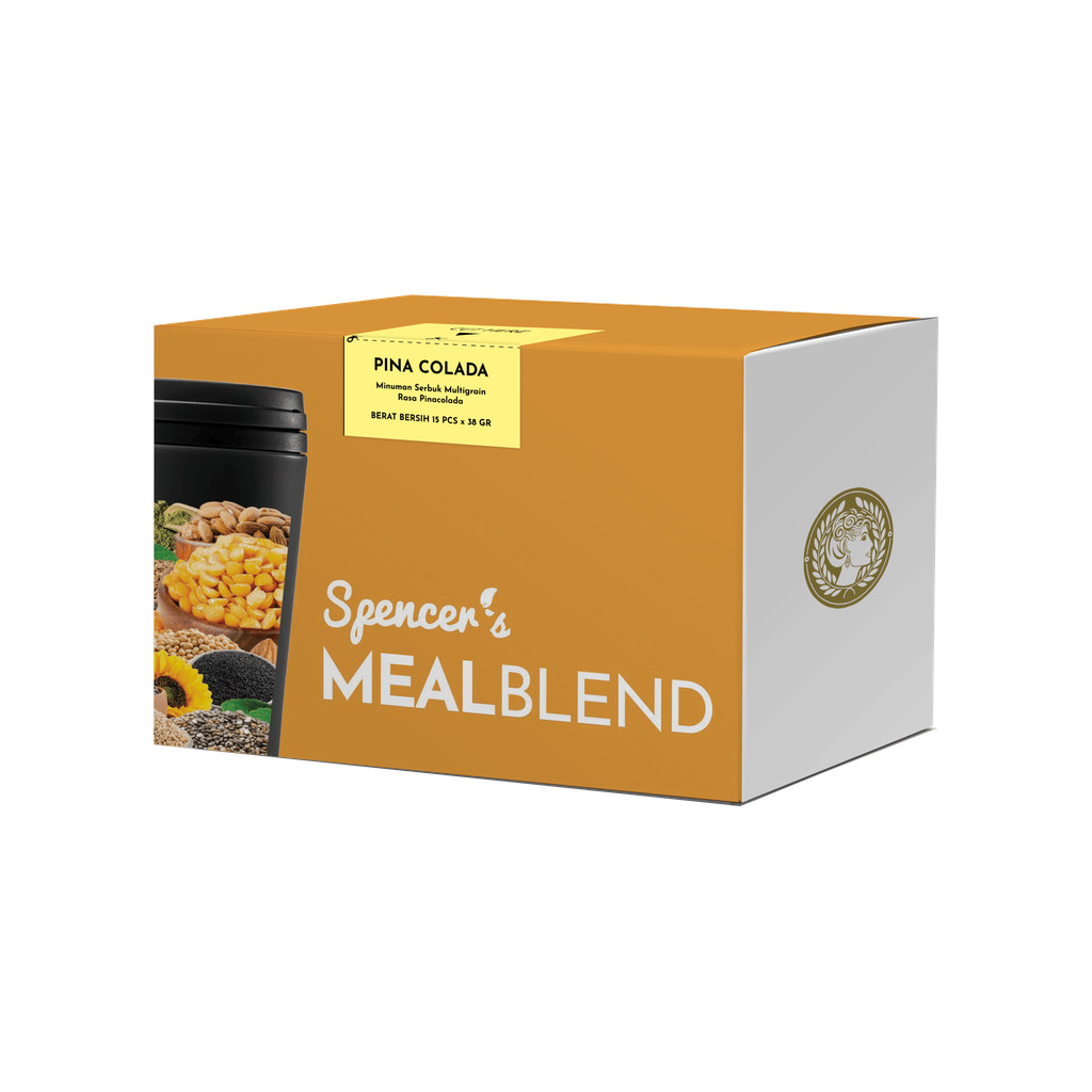 

Mealblend Pina Colada Mocktail Meal Replacement Isi 15 Pcs