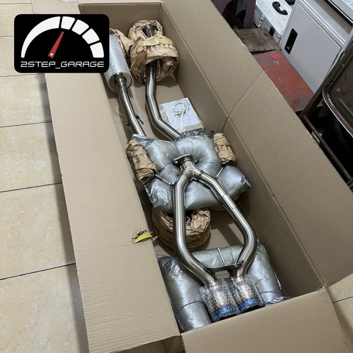 Knalpot HKS Racing Muffler Center Honda Civic Turbo Hatchback FK