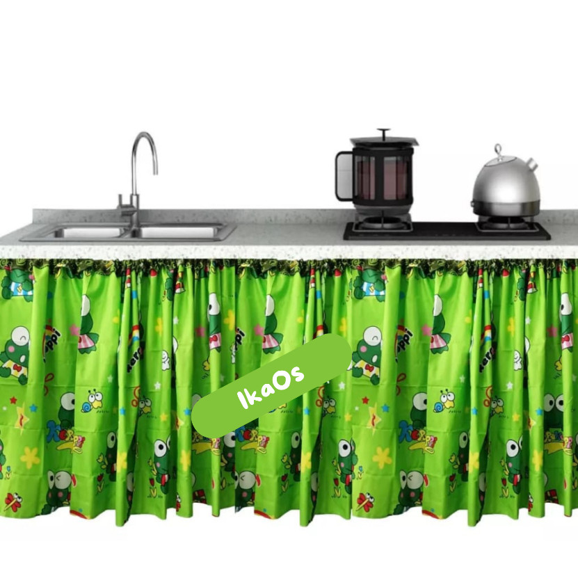 JY2 GORDEN KOLONG KARAKTER DORAEMON KEROPI HELLO KITY DAPUR MINIMALIS UKURAN 75X100 HALUS KKO