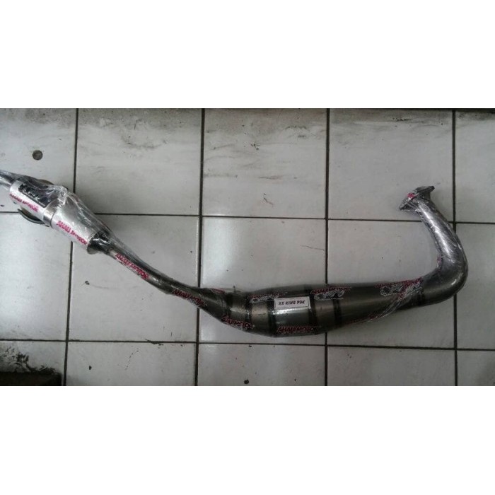 Knalpot AHAU RX KING model PDK almunium