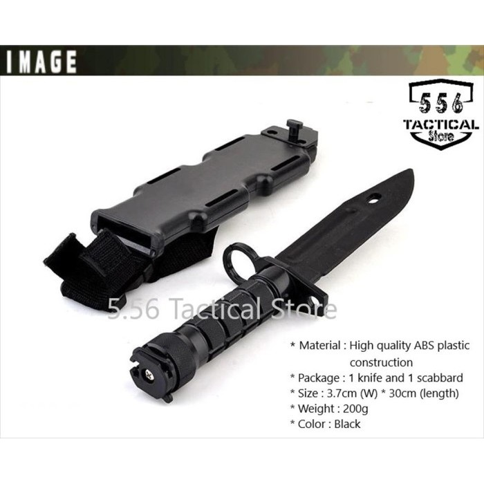 Dummy Plastic M9 Knife BD3229