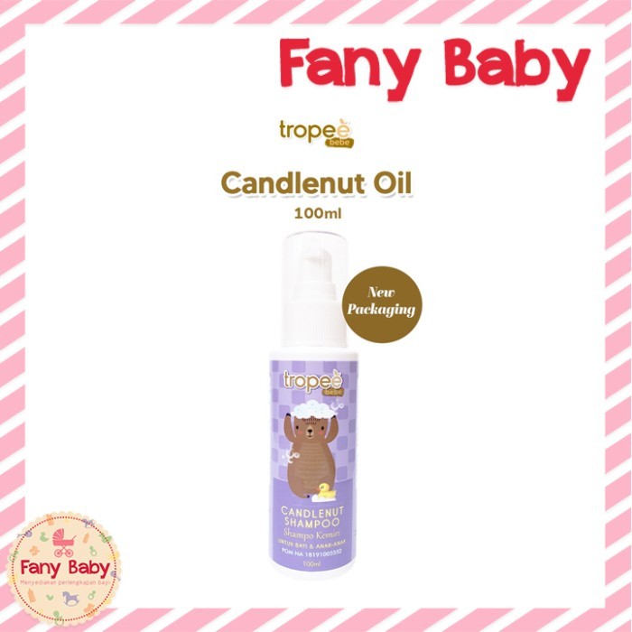 

LIMITED EDITION Tropee (Shampoo Kemiri 100ml) Candlenut Shampoo