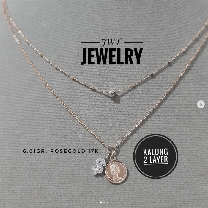 

TERPERCAYA KALUNG KOYE EMAS 2 LAYER 2 SUSUN JEDAR BIJI LADA GTG KOIN DOLLAR