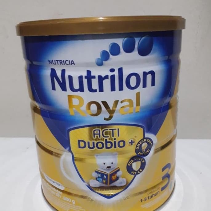 

Nutrilon Royal 3 Acti Duobio Susu Vanilla / Vanila 800 Gr / 800G