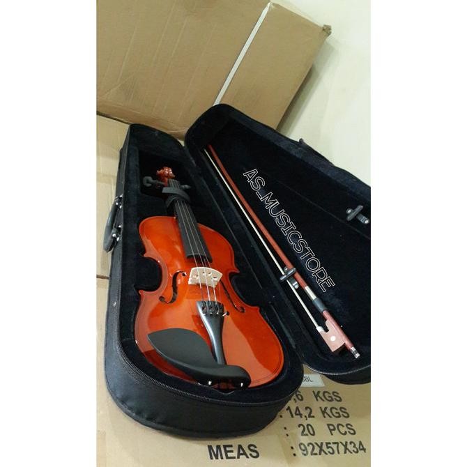 Biola Akustik 4/4 - Biola Makoa Full Set Hardcase - Biola Dewasa