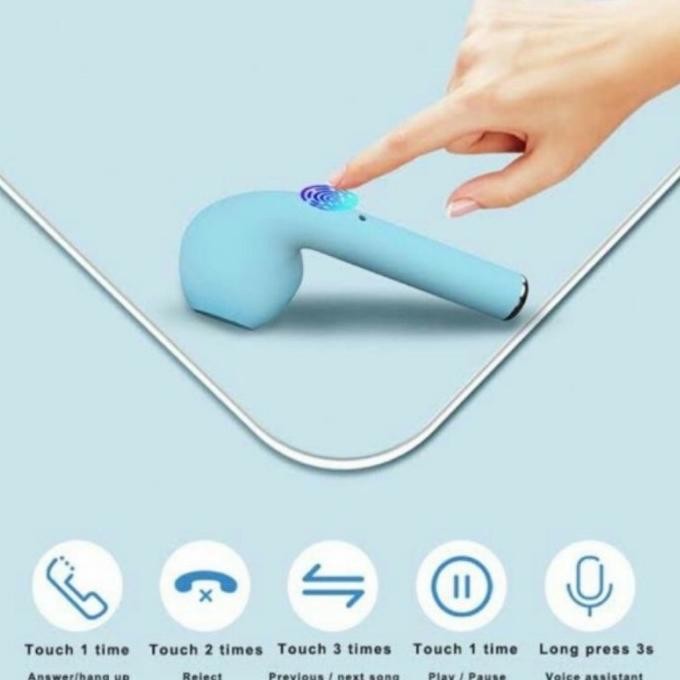Original Headset Earphone Bluetooth Tws 12 I 12,Headphone Wireless