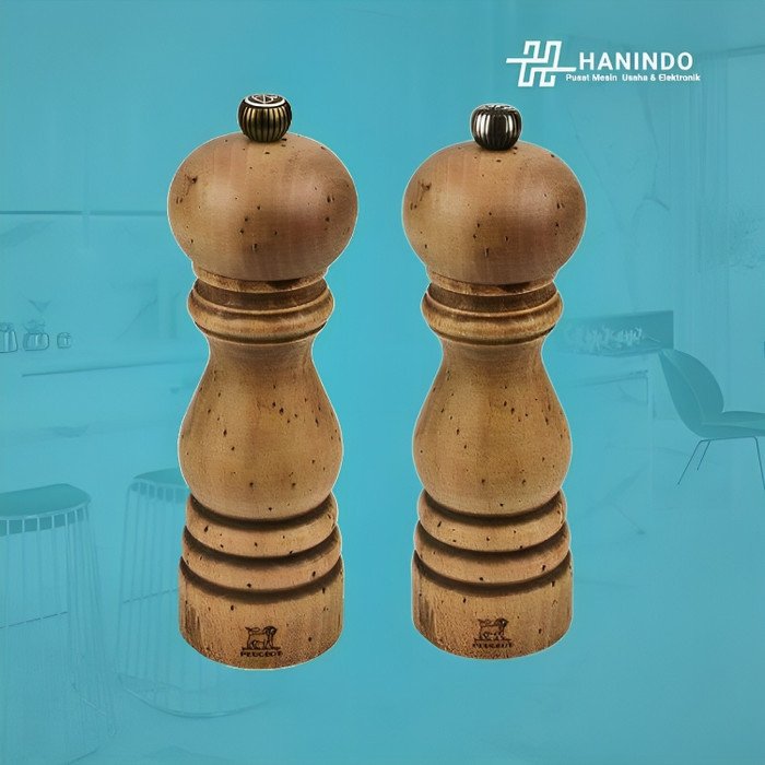 

BERGARANSI Paris wood Antique 18cm Pepper Mill/ Salt mill Gilingan Lada/ Garam